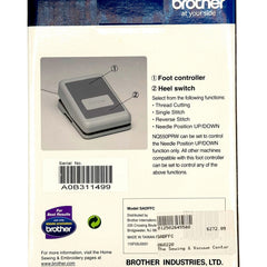 Brother Dual Funtion Foot Controller
