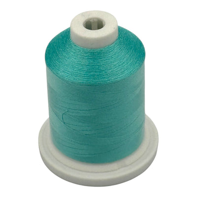 Brother Teal Ice 100% Polyester Color Fast, High Shine Embroidery Thread ETP01049