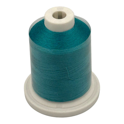 Brother Lt Aquamarine Blue 100% Polyester Color Fast, High Shine Embroidery Thread ETP01085