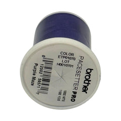 Brother Purple Maze 100% Polyester Color Fast, High Shine Embroidery Thread ETP01070