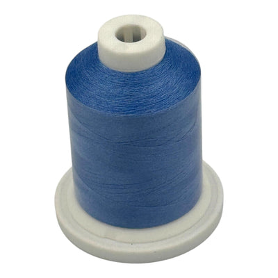 Brother Asian Blue 100% Polyester Color Fast, High Shine Embroidery Thread ETP0032