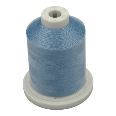 Brother Baby Blue 100% Polyester Color Fast, High Shine Embroidery Thread ETP0026