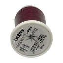 Brother Wine 100% Polyester Color Fast, High Shine Embroidery Thread ETP01022