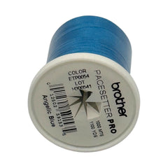 Brother Angelic Blue 100% Polyester Color Fast, High Shine Embroidery Thread ETP0054