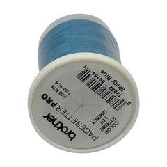 Brother Mist Blue 100% Polyester Color Fast, High Shine Embroidery Thread ETP0287
