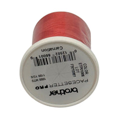 Brother Carnation 100% Polyester Color Fast, High Shine Embroidery Thread ETP01006