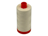 Aurifil 50wt Cotton Thread – Chalk (2026)
