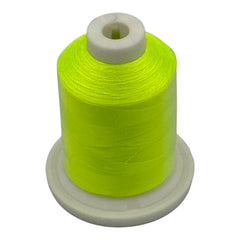 Brother Neon Yellow 100% Polyester Color Fast, High Shine Embroidery Thread ETP01166