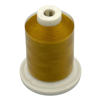 Brother Corral Gold 100% Polyester Color Fast, High Shine Embroidery Thread ETP01200