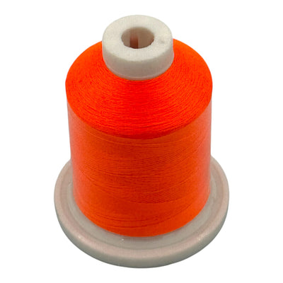Brother Neon Orange 100% Polyester Color Fast, High Shine Embroidery Thread ETP01164