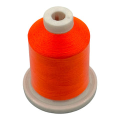 Brother Neon Orange 100% Polyester Color Fast, High Shine Embroidery Thread ETP01164