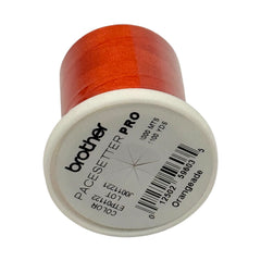Brother Orangeade 100% Polyester Color Fast, High Shine Embroidery Thread ETP01122