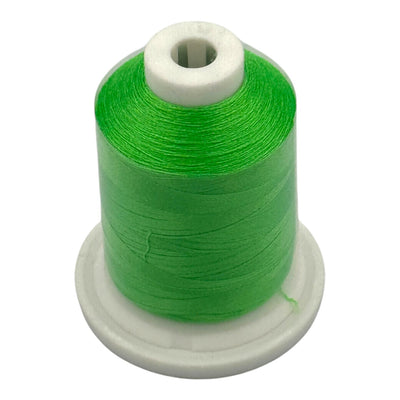 Brother Neon Green 100% Polyester Color Fast, High Shine Embroidery Thread ETP01167