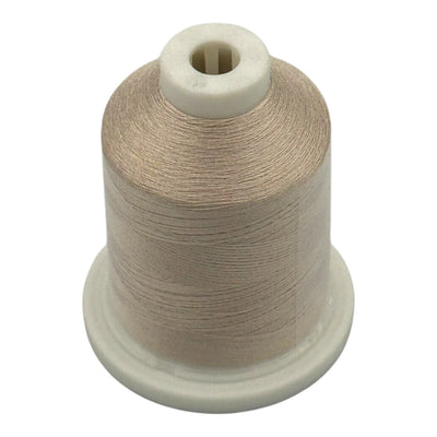 Brother Light Beige 100% Polyester Color Fast, High Shine Embroidery Thread ETP01143