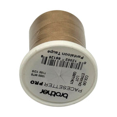 Brother Pantaloon Taupe 100% Polyester Color Fast, High Shine Embroidery Thread ETP01142
