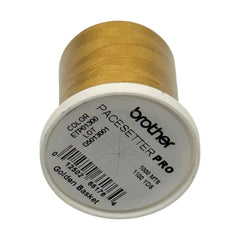 Brother Golden Basket 100% Polyester Color Fast, High Shine Embroidery Thread ETP01300