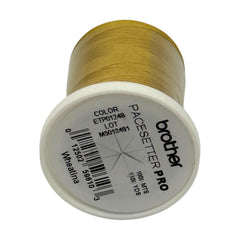 Brother Wheatina 100% Polyester Color Fast, High Shine Embroidery Thread ETP01248
