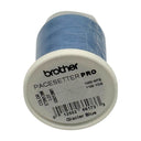 Brother Glacier Blue 100% Polyester Color Fast, High Shine Embroidery Thread ETP01288