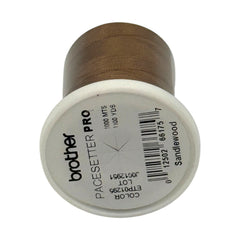 Brother Sandalwood 100% Polyester Color Fast, High Shine Embroidery Thread ETP01295