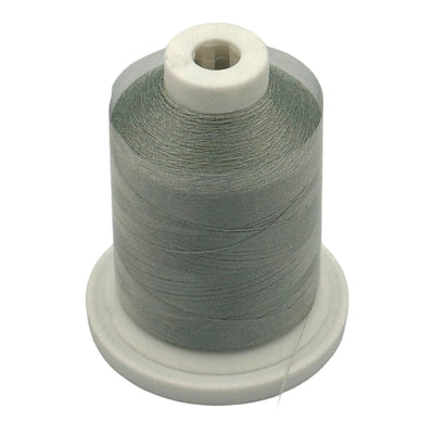 Brother Grey Metal 100% Polyester Color Fast, High Shine Embroidery Thread ETP01222
