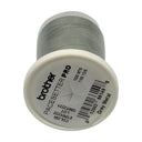 Brother Grey Metal 100% Polyester Color Fast, High Shine Embroidery Thread ETP01222