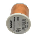 Brother Tawny Port 100% Polyester Color Fast, High Shine Embroidery Thread ETP01256