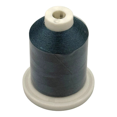 Brother Grey Aqua 100% Polyester Color Fast, High Shine Embroidery Thread ETP01228