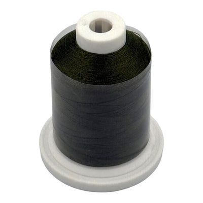 Brother Army Green 100% Polyester Color Fast, High Shine Embroidery Thread ETP01220