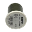 Brother Army Green 100% Polyester Color Fast, High Shine Embroidery Thread ETP01220
