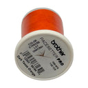 Brother Dark Texas Orange 100% Polyester Color Fast, High Shine Embroidery Thread ETP01255