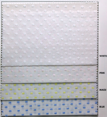 Imperial Old Fashioned Woven Dotted Swiss by Spechler-Vogel — swatch showing all colors