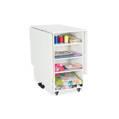 Kookaburra Sewing Cabinet & Cutting Table - Ash White, Teak or Grey