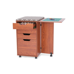 Kiwi Sewing Cabinet - Ash White, Teak or Grey