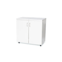 Bandicoot Sewing Cabinet - Ash White, Teak and Grey