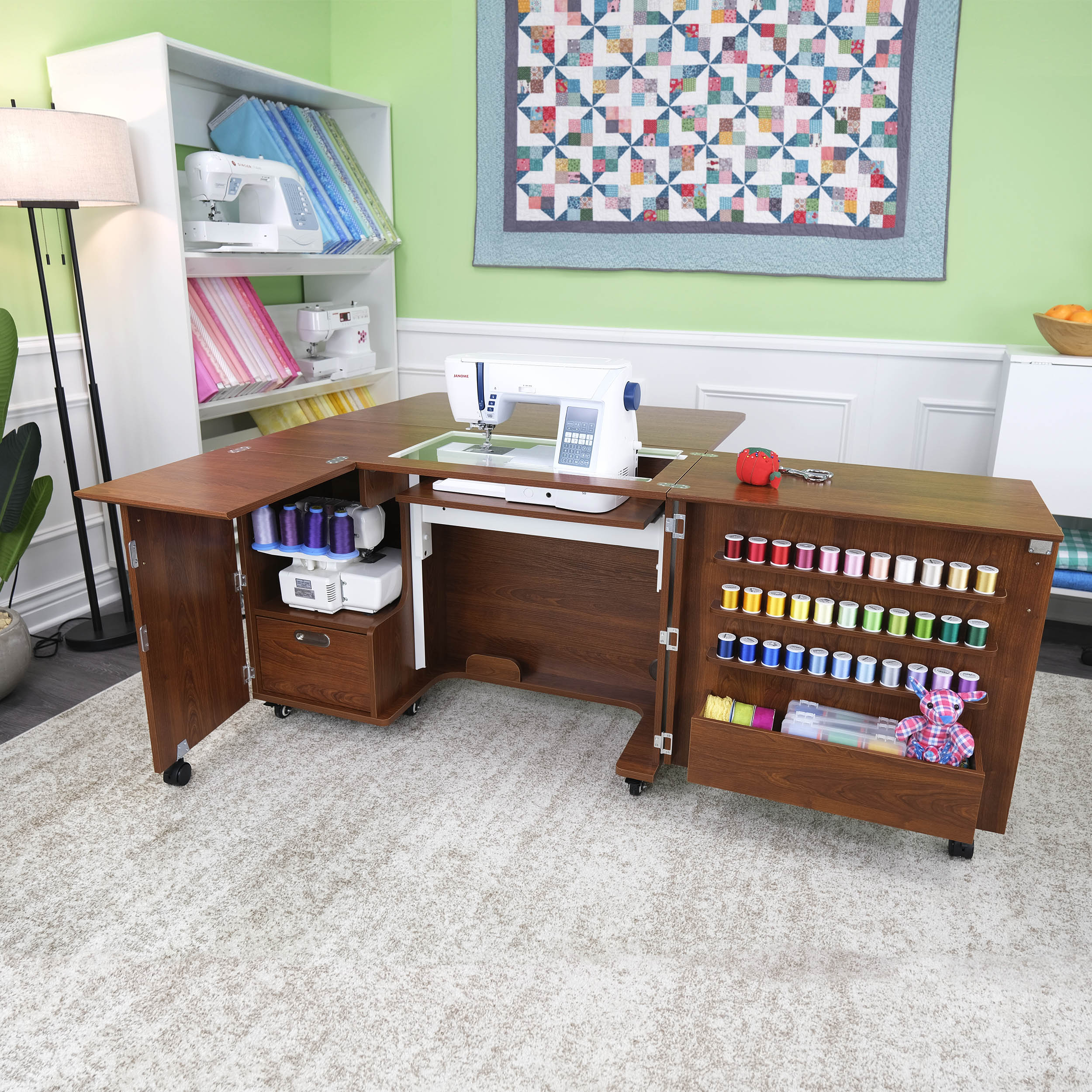 Wallaby Sewing Cabinet - Hydraulic & Electric Options