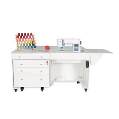 Kangaroo & Joey Dual Rail Electric Sewing Cabinet