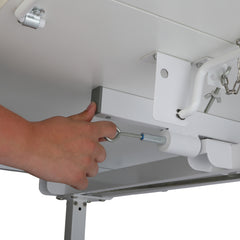 Tasmanian Adjustable Height Sewing Table - Ash White
