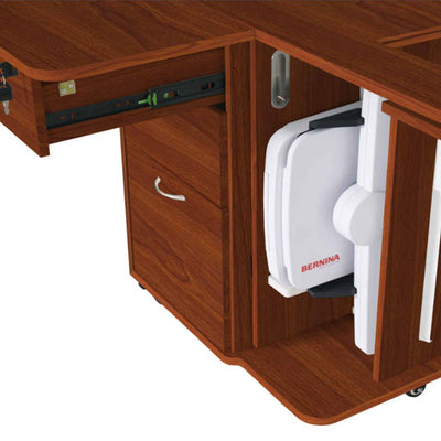 Bernina Pull Out Storage Rack for Embroidery Module & Sydney Cabinet