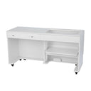 Kangaroo Sewing Cabinet - Grey, Teak or Ash White