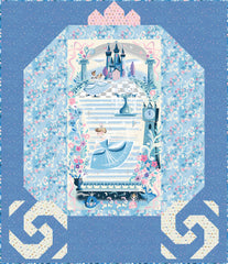 Riley Blake Cinderella’s Carriage Panel Quilt Kit - Wishes