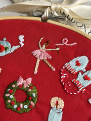 MakeBox & Co. The 24 Days of Advent Embroidery Kit, 9