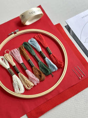 MakeBox & Co. The 24 Days of Advent Embroidery Kit, 9
