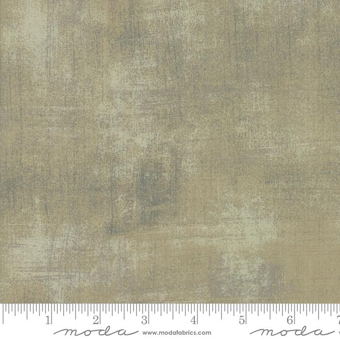 Moda Grunge Basics Khaki quilting cotton by BasicGrey, 30150 443