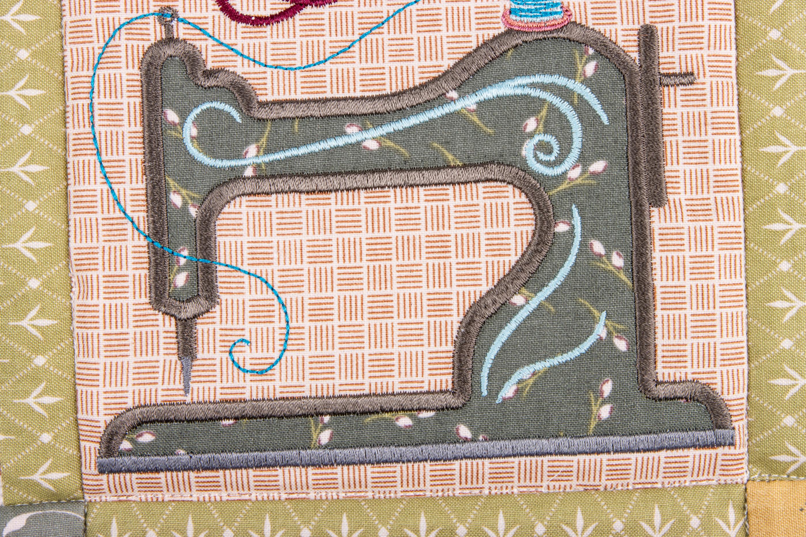 Riley Blake Stitch Your Sewing Room - Machine Embroidery USB