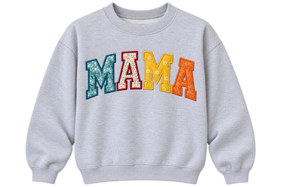 Mama Applique Sweatshirt