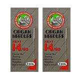 Sharp Point Needle Size 14/90 for Sewing (2 packs of 5)