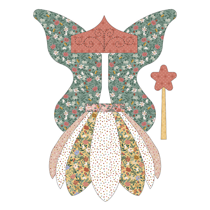 Riley Blake Jennifer Long Fairy Dreams Dress Up Pattern P177-FAIRYDREAMS