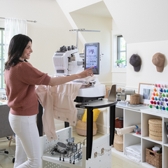 Brother Entrepreneur W PR680W 6‑Needle Embroidery Machine