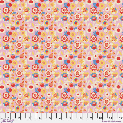 August Ellery Stannie & Lloyd Marmalade Bloom quilting cotton fabric