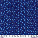 Adam Trest Azul Field of Flowers Azul quilting cotton fabric